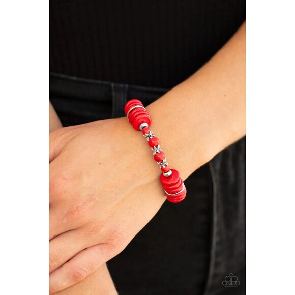 Rustic Rival Red Bracelet (129) - Picture 1 of 2